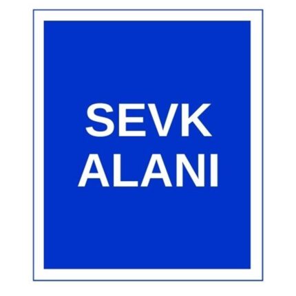 Sevk Alanı Sticker Yapışkanlı Etiket