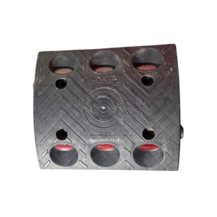 Kedi Gözlü Plastik Hız Kesici Kasis Gövdesi – Siyah