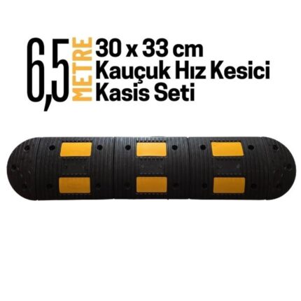 6,5 Metre Kauçuk Hız Kesici Kasis Seti 30x33 cm
