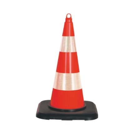 75 cm Ağırlıklı PVC Trafik Konisi Plastik Duba