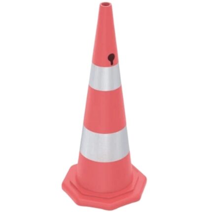 90 cm Ekonomik Trafik Konisi Reflektörlü Plastik Duba