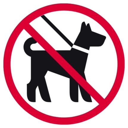 Köpek Giremez İşareti Sticker
