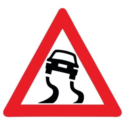 Kaygan Yol Levhası T-8