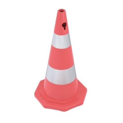 Ekonomik Trafik Konisi 50 cm Reflektifli