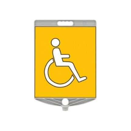 Engelli İşareti Engelli Park Yeri Levhası Dikdörtgen Plastik Levha