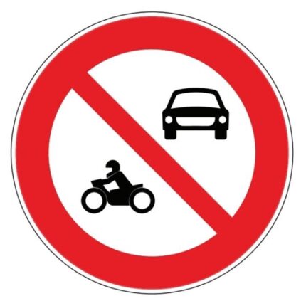 Motorlu Taşıt Giremez Levhası TT-18