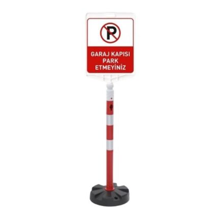 Garaj Kapısı Park Etmeyiniz Levhalı 100 cm Duba