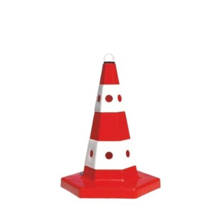 Kedi Gözlü 50 cm Reklam Konisi