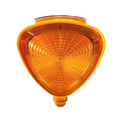 Solar Flaşörlü Üçgen Sarı Lamba